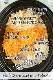 Crockpot Mac And Cheese Crockpot Mac And Cheese Easy Peasy Recipes Crockpot Mac N Cheese Recipe