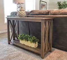 So we contacted the builder, johnny of the gritty porch. Solid Rustic Grey Wood Farmhouse Console Table Farmhouse Goals