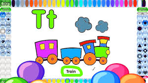 Free Coloring Pages For Kids Free Printables To Color Train And Alphabet Letter T Train C Printables Free Kids Coloring Pages For Kids Train Coloring Pages