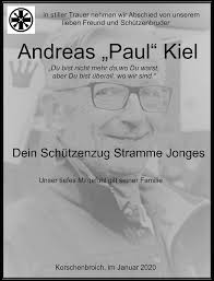 Menschen die wir lieben, bleiben für immer in unseren herzen. Alle Traueranzeigen Fur Andreas Paul Kiel Trauer Rp Online De