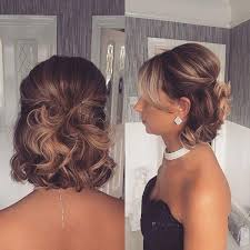 Even without styling, it will look neat in everyday wear. Simple Hairstyle Easy Evening Hairstyles Quick And Simple Updos 20190419 Evening Hairstyle Hai Mother Of The Bride Hair Hair Styles Evening Hairstyles
