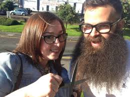 Time for a groom for disabled man cutting long beard off in aid of Headway 