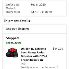 Cordless radar detectors make it easier to install the device inside a vehicle without worrying about cord management. Uniden R7 Extreme Long Range Laser Radar Detector Dealmoon
