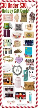 30 Under 30 Holiday Gift Guide For Her Allison Lindstrom Advice On How A Blog Works Affordable Christmas Gifts Christmas On A Budget Holiday Gift Guide