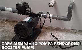 Jika pasokan air datang dari sumur atau sistem aliran gravitasi, sebaiknya serahkan pengaturan tekanan air kepada profesional. Cara Memasang Pompa Pendorong Booster Pump Distributor Pompa Wasser Tangerang