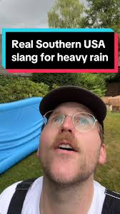 Real USA slang for Heavy Rain! #germany #usa #comedy