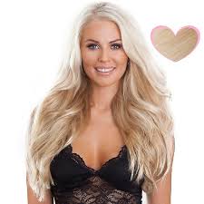 Now you can extend your hair. 22 Natural Light Blonde Clip In Hair Extensions Full Head Deluxe Fruugo Uk
