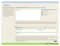 If you have extra money on your paypal account, you can use it too. Free Netspend Direct Deposit Authorization Form Pdf Eforms