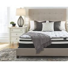 Ashley Furniture Signature Design 8 Inch Chime Express Hybrid Innerspring Mattress Bed In A Box T Ashley Furniture Bedroom Innerspring Mattresses Box Bed