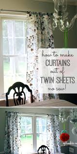 Putting a little extra thought into window treatments can result in a unique and decorative decor statement. The Most 22 Cool No Sew Window Curtain Ideas Amazing Diy Interior Home Design