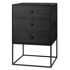 Check spelling or type a new query. By Lassen Frame 49 Sideboard With 3 Drawers Black Stained Ash Finnish Design Shop