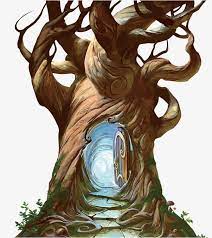 Vector Magic Tree Hole Tree Hole Magic Hand Painted Png Transparent Clipart Image And Psd File For Free Download Fantasy Tree Drawing Fantasy Tree Tree Drawing