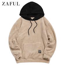 Ces derniers sont ensuite valables durant 90 jours sur l'intégralité de notre site marchand. Zaful Sweat A Capuche En Fausse Fourrure Pour Homme Pull A Manches Longues Hauts Contrastee Avec Cordon De Serrage Hiver Decontracte Aliexpress