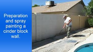 Download in under 30 seconds. Painting A Cinder Block Wall Fence In Phoenix Arizona Youtube