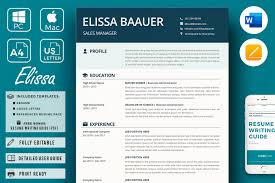 Although the terms cv and resume are thrown around interchangeably, they are not synonymous, and there is a significant difference between them. Biodata Template For Ms Word Pages Sales Manager Modern Resume Cv By Hiredds Thehungryjpeg Com