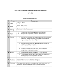 Modul latihan pementoran untuk guru mentor program pembangunan guru baharu (ppgb) kementerian pendidikan malaysia. Doc Laporan Program Pembangunan Guru Baharu Ppgb Bulan Kedua Minggu 1 Su Ling Academia Edu