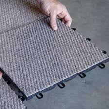 Acrylic sealer sits on top of the concrete instead of seeping in, which makes it ideal for sealing interior floors. Waterproof Carpet Tiles For Basements And Cellars