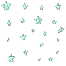 See more ideas about mint aesthetic, mint green aesthetic, mint. Pastel Green Stars With Shadow Sticker By Arexus Pastel Green Mint Green Wallpaper Mint Green Aesthetic