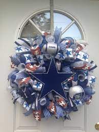 Dallas Cowboys Wreath Cowboys Wreath Dallas Cowboy Decor Cowboys Front Door Wreath How About Them Boys Dallas Cowboys Wreath Cowboys Wreath Sports Wreaths