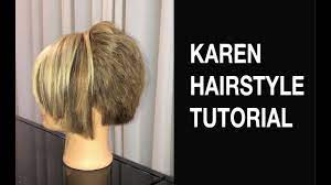 How to cut the karen haircut. Karen Hairstyle Tutorial Does Salon Youtube