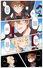 Genshin Impact Comic In 2020 Anime Drawings Boy Anime Impact