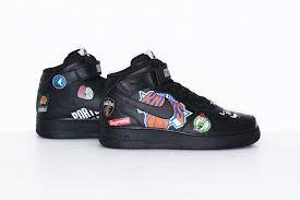 Nike air force 1 nba x supreme. Supreme X Nike Air Force 1 Mid 07 Nba Mock Up Sneakers Magazine