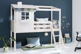 Möbel und gebrauchte haushaltsgeräte kaufen und verkaufen mit wir verkaufen das original flexa bett unseres sohnes. Flexa Classic Halbhochbett Mit 1 2 Classic Haus Kiefer Mobel Letz Ihr Online Shop