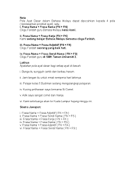 Pola ayat (soalan sebenar spm (n) 2008). Nota Pola Ayat