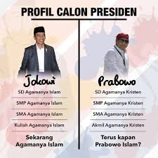 Bergabunglah bersama saya untuk memperbaiki demokrasi indonesia dan. Yulia Spd On Twitter Walaupun Prabowo Sekolah Di Kristen Mengapa Mayoritas Org2 Kristen Anti Prabowo Walaupun Jokowi Sekolah Di Islam Mengapa Mayoritas Org2 Islam Anti Jokowi Walaupun Prabowo Katanya Keturunan Cina Mengapa