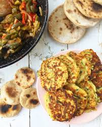 Galettes De Courgette Au Pois Chiche Llg