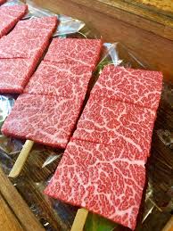 Kobe is an actual place, and its beef is one regional style of japanese wagyu (the cattle breed), as napa valley cabernet sauvignon is to all american cabernet. I Ate A5 Wagyu Kobe Beef On A Stick Wagyu Kobe Beef Kobe Beef Meat Food Styling