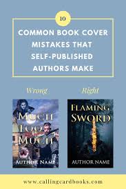 Design a professional printable card without hiring a graphic designer and spending time on endless drafts and create business card online that make an impression. 10 Common Book Cover Mistakes That Self Published Authors Make Calling Card Books Book Cover Published Author Card Book