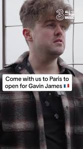 Unforgettable Experience Opening for Gavin James in Paris!