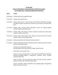 Cara memohon jawatan kosong sabah. Warta Kerajaan Sabah