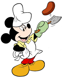 Mickey Mouse Cooking A Hamburger Patty Mickey Mouse Cartoon Mickey Mouse Mickey Mouse Art