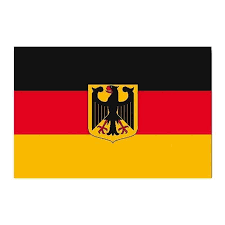 Le drapeau est composé de trois bandes parallèles noires, rouges et jaunes de haut en bas. Mil Tec Allemagne Drapeau Welkit Fr