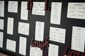 Bryant Mason 2014 Wedding Seating Chart Used Picture