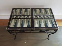 Handmade Ceramic Tile Backgammon Table By Bantam Tileworks Handmade Ceramic Tiles Backgammon Table Ceramic Tiles