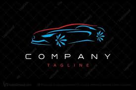 Modern Car Silhouette Logo Car Logo Design Car Silhouette Logo Design