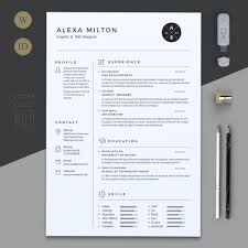 2 Pages Resume Resume Layout Cover Letter For Resume Resume Design