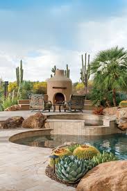 Paradise For Two Phoenix Home Garden In 2020 Desert Landscaping Backyard Desert Backyard Arizona Backyard