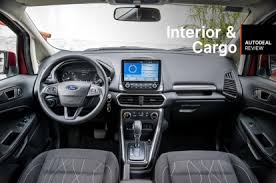The 2019 ford ecosport is the smallest of six crossover suvs sold with the blue oval badge. 2019 Ford Ecosport 1 5 Interior Cargo Space Review Autodeal Philippines