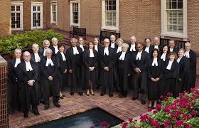 Back row, standing from left to right: Judges Of The Court Court Of Appeal For Ontario