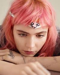 Outtake: Grimes for Teen Vogue April 2016: Photographed by Ben Toms.