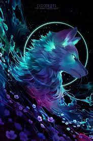 Share the best gifs now >>>. Anime Wolf Art Wallpapers Top Free Anime Wolf Art Backgrounds Wallpaperaccess