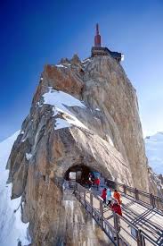 For More Than 60 Years One Of The Highest Aiguille De Chamonix Has Been An Essential World Attraction From The Ce Places To Travel Travel Mont Blanc Mountain