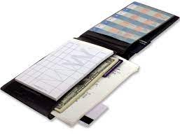 Waitress server book & waiter wallets also for bartenders and cocktail in any style restaurant, club, bar or pub. Amazon Com Waiter Wallet Sr Server Book Organizer And Restaurant Order Pad For Waitresses Waiters And Bartenders Large Size Fits Apron Personal Organizers Office Products