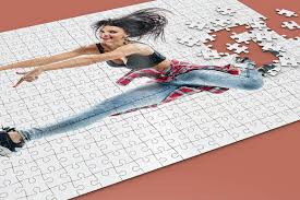 Puzzle Mock Up Showcase Design Web Design Mockup Design