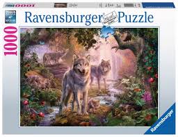 Australia's largest range of kid's jigsaw puzzles delivered australia wide! Summer Wolves Jigsaw Puzzle 1000 Pieces Adult Ravensburger Puzzles