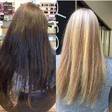 Haare färben.unten blond oben braun (style färben styling). Von Braun Nach Blond Wahnsinn Veranderung 5x Salon In Deiner Stadt Ohne Termin
